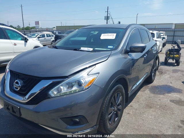 Nissan MURANO SV 2017 5N1AZ2MG4HN173575 Image 2