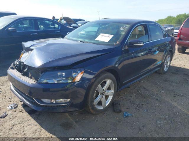 1VWCN7A39EC083978 Volkswagen Passat 2.0l Tdi Sel Premium