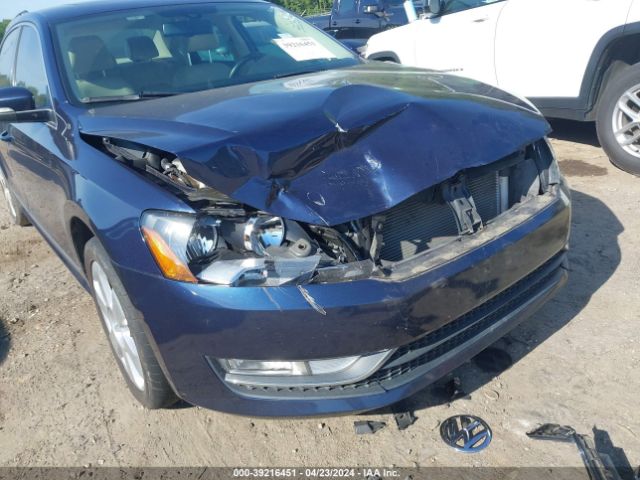 1VWCN7A39EC083978 Volkswagen Passat 2.0l Tdi Sel Premium