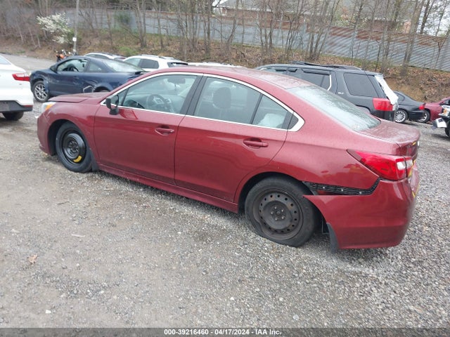 39216460 :رقم المزاد ، 4S3BNAA62F3003220 vin ، 2015 Subaru Legacy 2.5i مزاد بيع