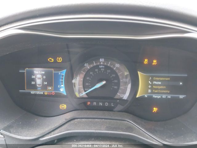 3FA6P0LU2KR196844 Ford Fusion Hybrid Se