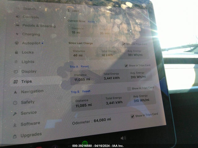 Tesla Model 3 Long Range/performance 2019 5YJ3E1EB8KF433424 Image 7
