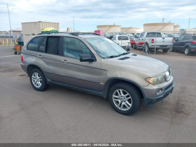 Auction sale of the 2004 Bmw X5 3.0i, vin: 5UXFA13544LU33666, lot number: 39216611