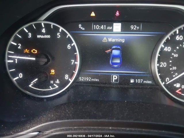 Nissan Maxima Sv Xtronic Cvt 2022 1N4AA6CV5NC505748 Image 16
