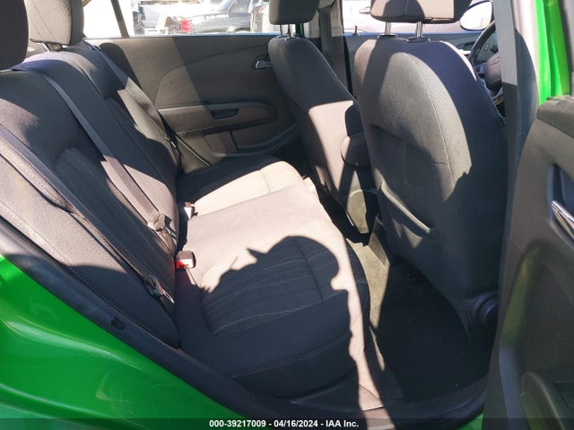 Chevrolet Sonic Lt Auto 2016 1G1JC5SG3G4109504 Image 8