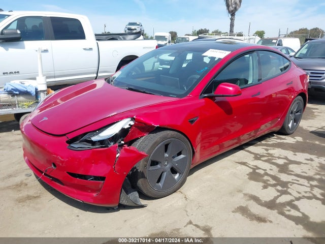 2022 TESLA MODEL 3 5YJ3E1EB6NF313514 Photo 1