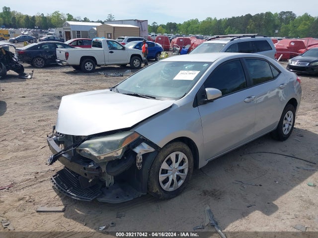 Toyota COROLLA L 2015 2T1BURHE5FC372790 Image 2