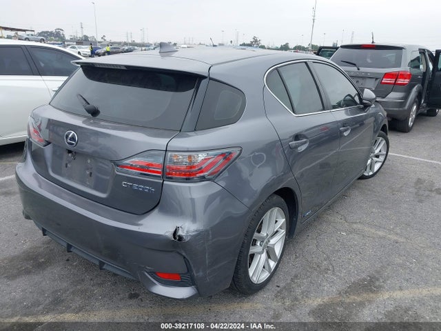 JTHKD5BH0G2272123 Lexus CT 200H