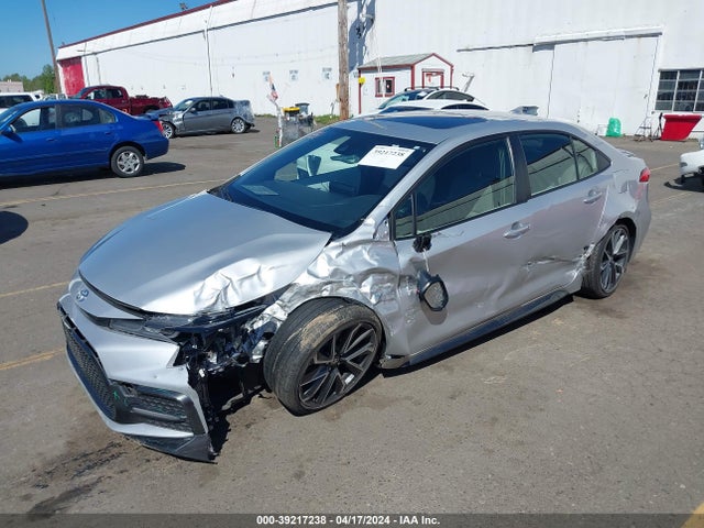 Toyota COROLLA SE 2022 JTDP4MCE4NJ093592 Image 2