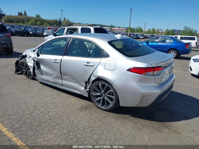 Toyota COROLLA SE 2022 JTDP4MCE4NJ093592 Image 3