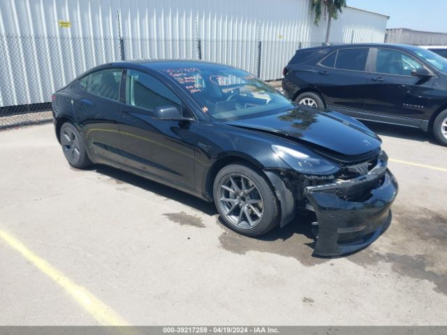 Продажа на аукционе авто 2023 Tesla Model 3 Rear-wheel Drive, vin: 5YJ3E1EA8PF482489, номер лота: 39217259