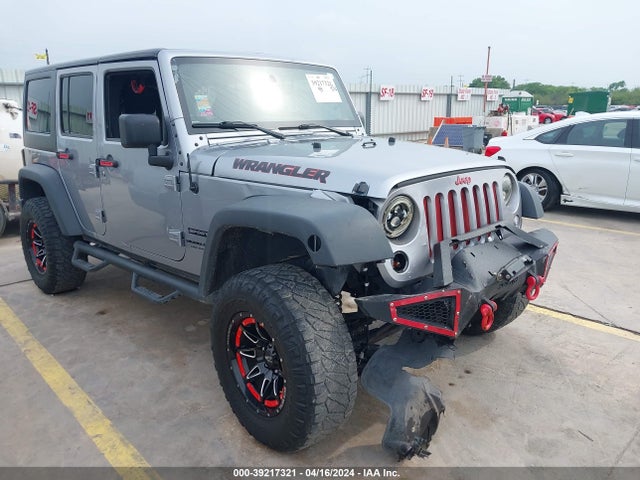 1C4HJWDG6JL929734 Jeep Wrangler Jk Unlimited Sport S 4x4