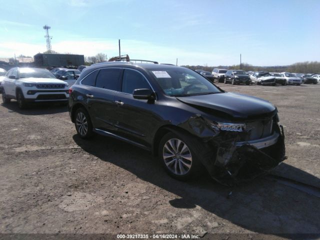 Продаж на аукціоні авто 2015 Acura Mdx Technology Package, vin: 5FRYD4H41FB013824, номер лоту: 39217335