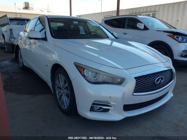 Продажа на аукционе авто 2014 Infiniti Q50 Premium, vin: JN1BV7AR7EM693703, номер лота: 39217382