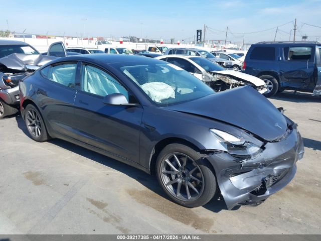 Продаж на аукціоні авто 2023 Tesla Model 3 Rear-wheel Drive, vin: 5YJ3E1EA3PF613974, номер лоту: 39217385