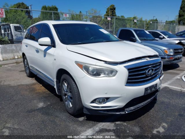 Auction sale of the 2014 Infiniti Qx60, vin: 5N1AL0MN4EC519460, lot number: 39217403