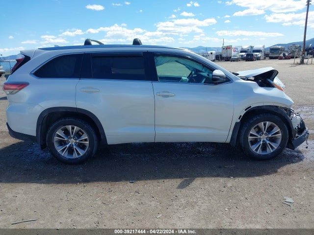 Toyota Highlander Xle V6 2015 5TDJKRFH0FS175595 Image 14