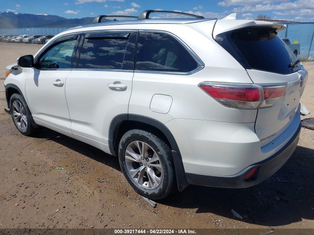 Toyota Highlander Xle V6 2015 5TDJKRFH0FS175595 Image 3