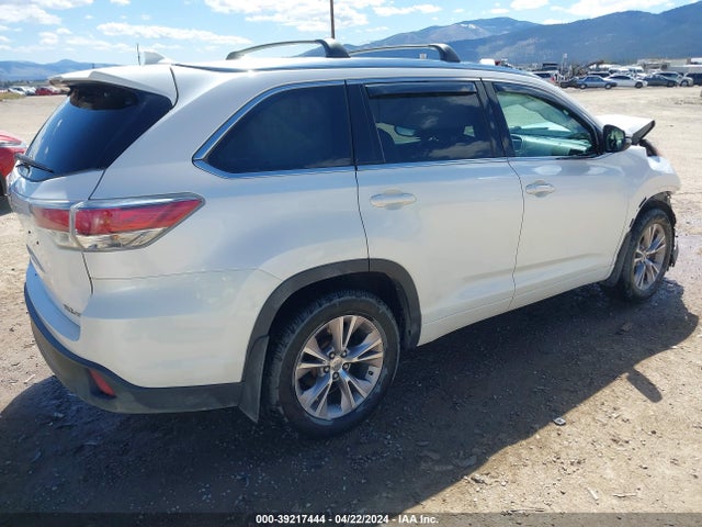 Toyota Highlander Xle V6 2015 5TDJKRFH0FS175595 Image 4