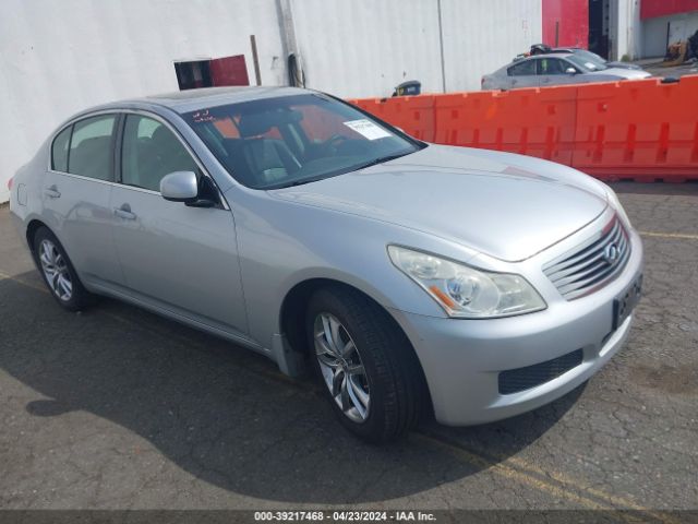 Auction sale of the 2007 Infiniti G35x, vin: JNKBV61F87M823941, lot number: 39217468