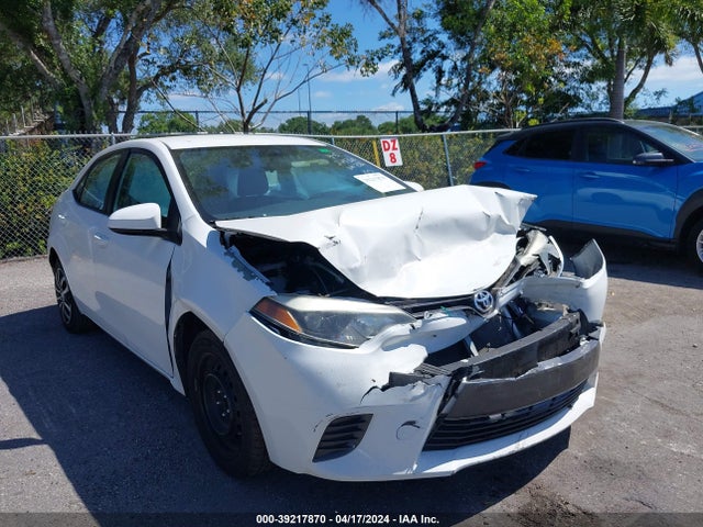 Toyota COROLLA LE 2016 5YFBURHE8GP467586 головне зображення