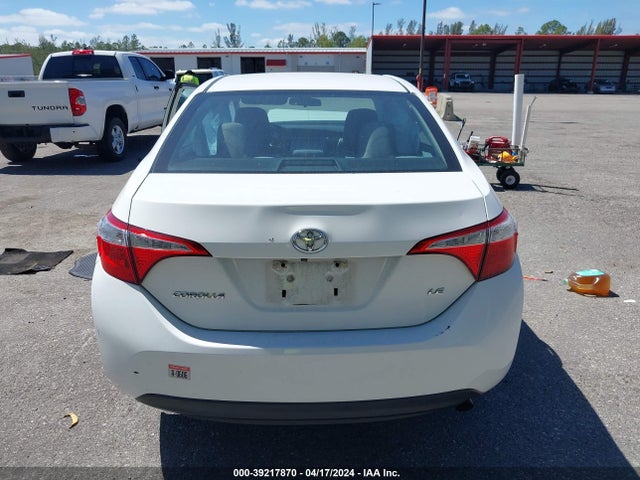 Toyota COROLLA LE 2016 5YFBURHE8GP467586 Image 16