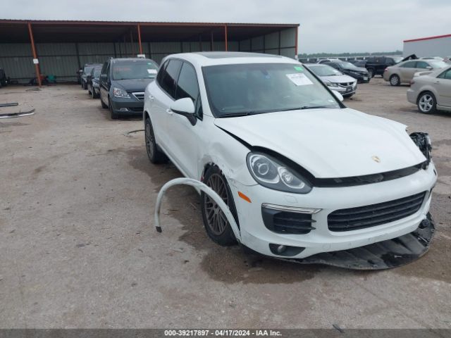 2017 Porsche Cayenne Platinum Edition მანქანა იყიდება აუქციონზე, vin: WP1AA2A21HKA91422, აუქციონის ნომერი: 39217897