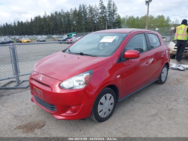 Mitsubishi Mirage De/rf 2015 ML32A3HJ0FH044534 Image 2