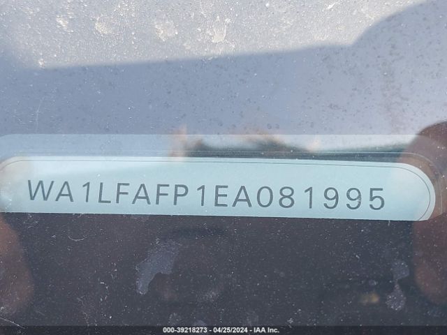 WA1LFAFP1EA081995 Audi Q5 2.0t Premium