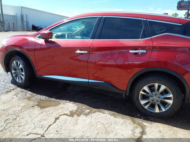 5N1AZ2MG8JN192135 Nissan MURANO SL