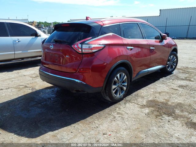 5N1AZ2MG8JN192135 Nissan MURANO SL
