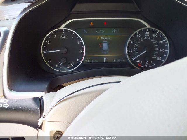 5N1AZ2MG8JN192135 Nissan MURANO SL