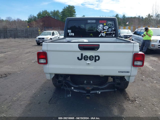 1C6HJTAG6LL147656 Jeep Gladiator Sport S 4x4