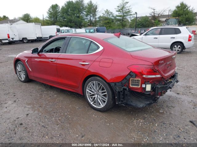 KMTG34LA3MU067001 Genesis G70 2.0t Awd
