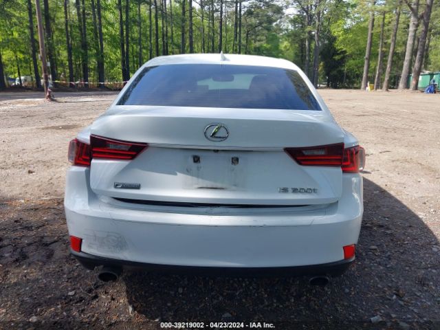 JTHBA1D26G5006744 Lexus IS 200T