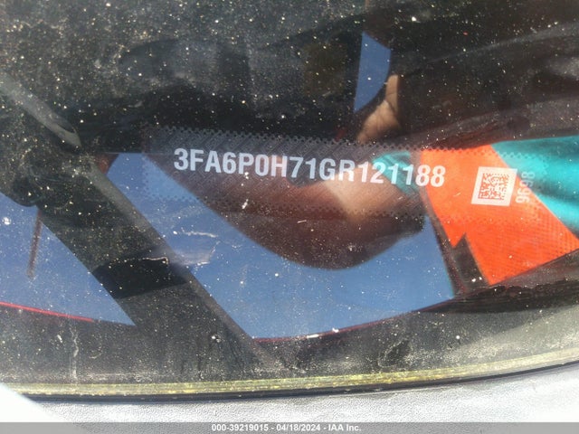 Ford FUSION SE 2016 3FA6P0H71GR121188 Image 9