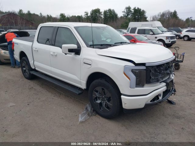 Aukcja sprzedaży 2023 Ford F-150 Lightning Lariat, vin: 1FT6W1EV3PWG60821, numer aukcji: 39219028