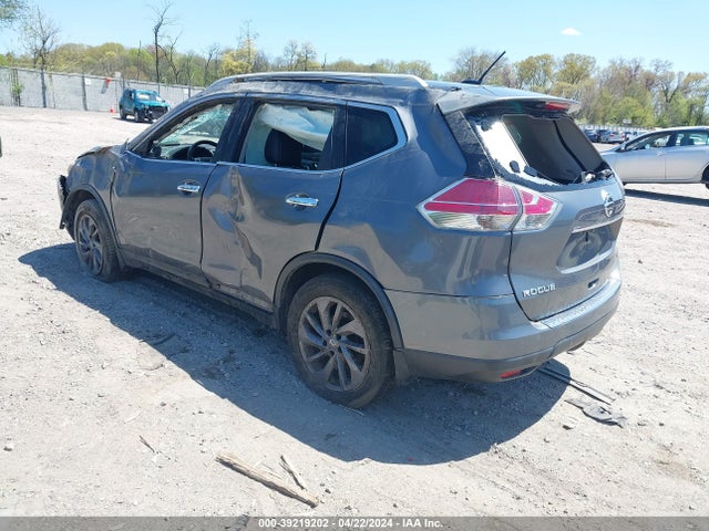 Nissan Rogue Sl 2016 5N1AT2MVXGC868623 Image 3