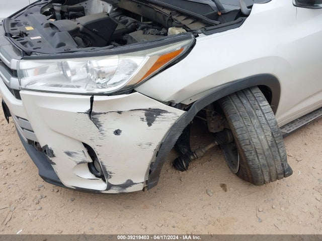 Toyota Highlander Xle 2017 5TDJZRFH2HS513383 Image 6