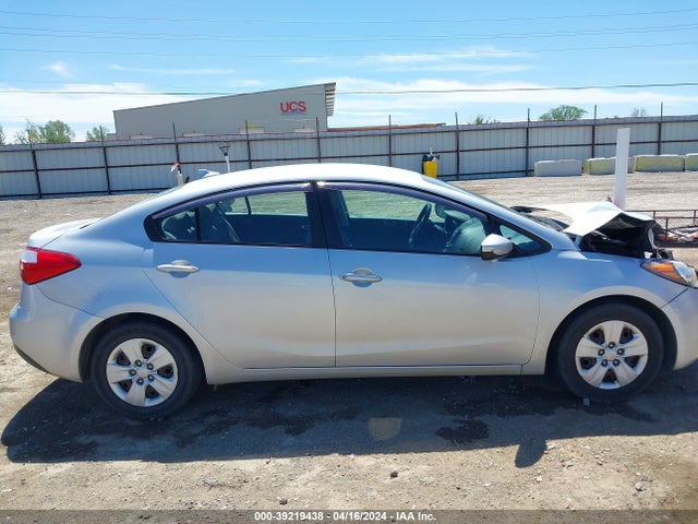 KIA FORTE LX 2015 KNAFK4A65F5433417 Image 13