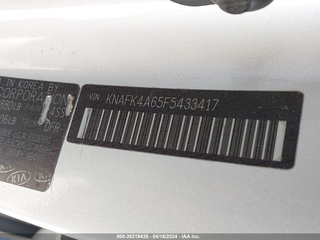 KIA FORTE LX 2015 KNAFK4A65F5433417 Image 9
