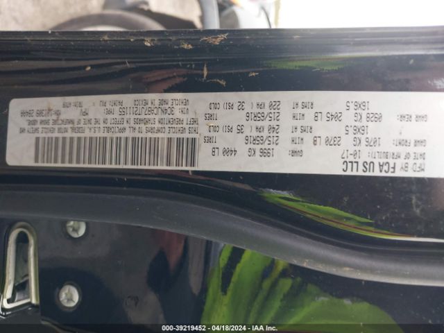 3C4NJCAB7JT211155 Jeep Compass Sport Fwd