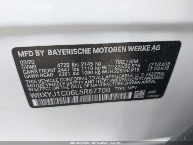 WBXYJ1C06L5R67708 BMW X2 Xdrive28i