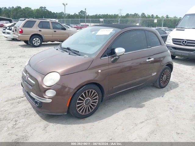 2012 FIAT 500C 3C3CFFER3CT109277 Photo 1