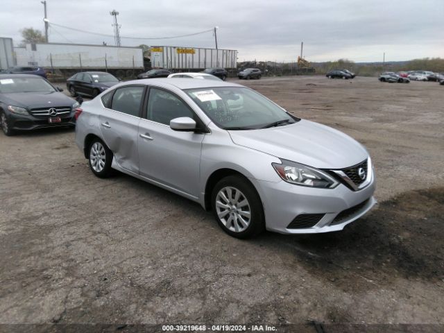 39219648 :رقم المزاد ، 3N1AB7AP5KY437149 vin ، 2019 Nissan Sentra S مزاد بيع