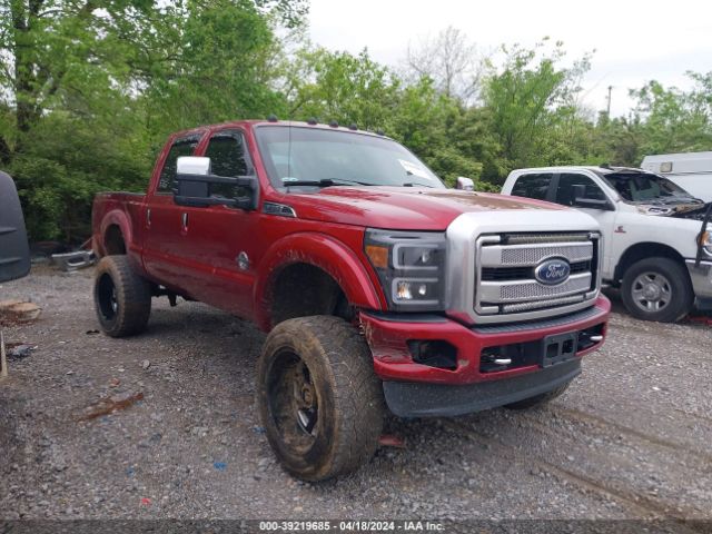 Auction sale of the 2016 Ford F-250 Lariat, vin: 1FT7W2BTXGEC10120, lot number: 39219685