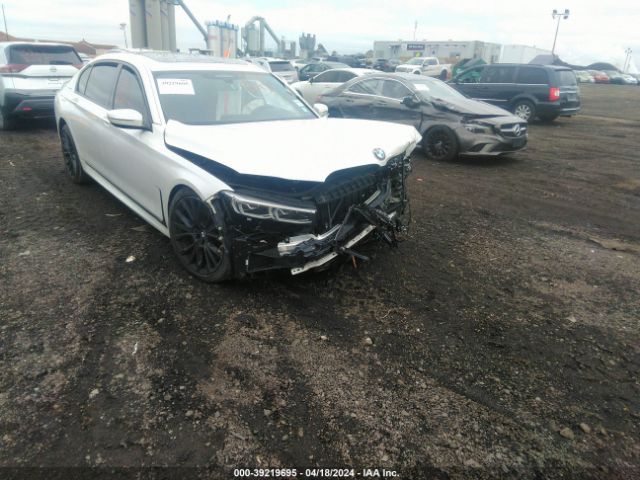 Продаж на аукціоні авто 2021 Bmw 750i Xdrive, vin: WBA7U2C01MCE88387, номер лоту: 39219695