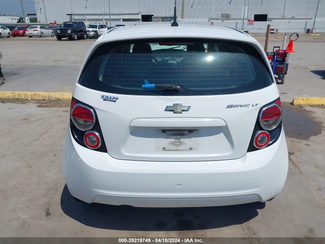 Chevrolet Sonic Lt Auto 2014 1G1JC6SH9E4243106 Image 16
