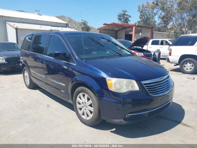 Auction sale of the 2012 Chrysler Town & Country Touring, vin: 2C4RC1BG1CR252137, lot number: 39219936