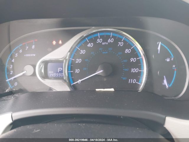 5TDYK3DC7ES474762 Toyota Sienna Xle V6 8 Passenger
